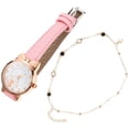 thumbnail image 1 of GOOHOCHY 1 juego de relojes y pulseras Mujeres de dibujos animados Decoraciones de brazalete de pulsera de moda para damas, 1 of 8