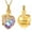 G/Purple, variant on Butterfly Stone Heart Urn Pendant Cremation Jewelry for Ashes Keepsake Memory Necklace Women Elegant Beautiful Memorial Jewelry