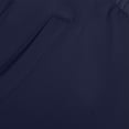 thumbnail image 3 of Honeeladyy Mens Fleece Sweatpants with Pockets, Winter Print Relaxed Wicking Breathable Pants for Sport Christmas Gifts Navy XL, 3 of 5