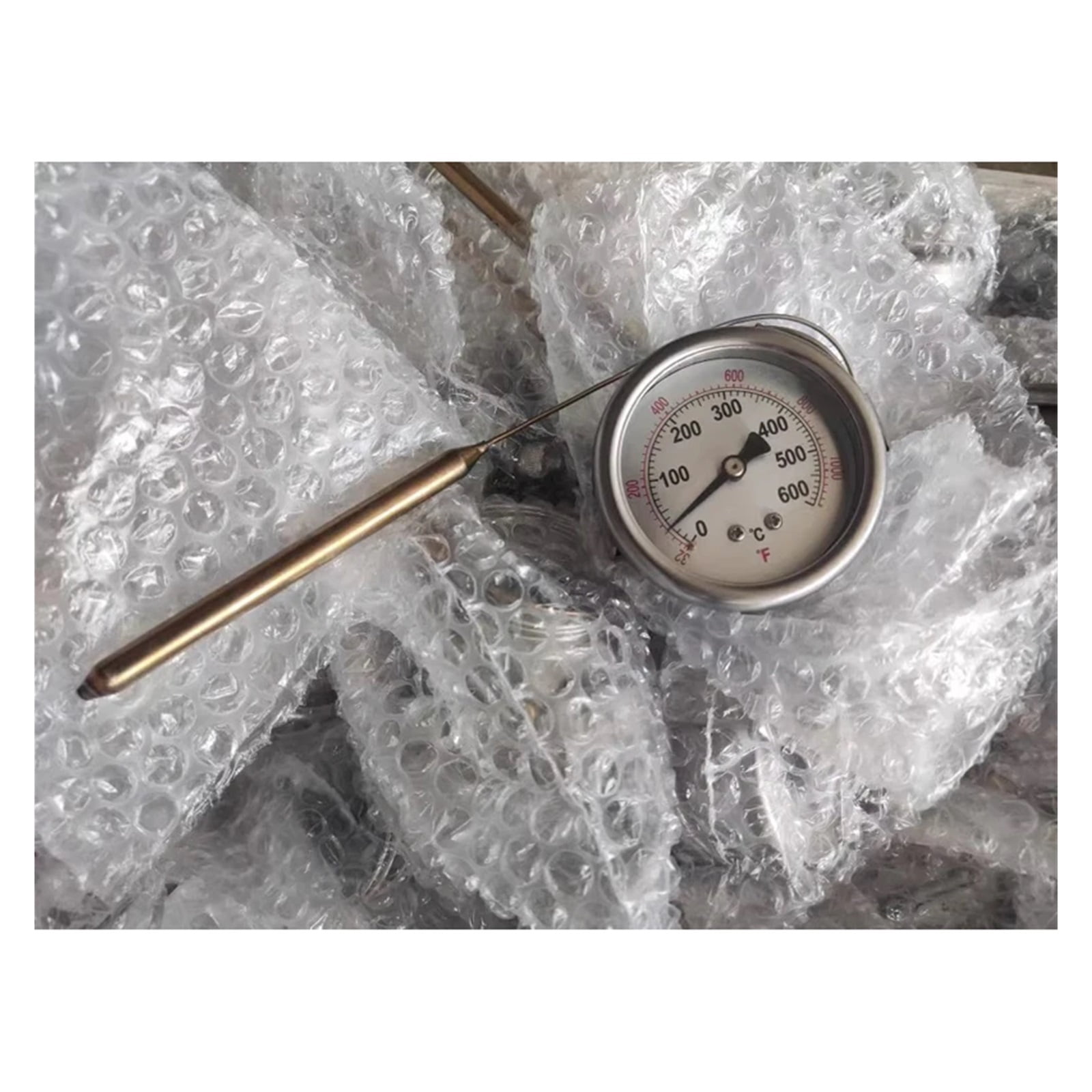 EP4 pizza oven electric oven bread kiln thermometer pointer temperature display, 500 degrees metal plate temperature gauge ,Easy to Use