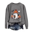thumbnail image 1 of WZXFASHION Chandail à Col Rond Imprimé Décontracté et à la Mode pour Femmes, Chandail Sans Capuche, Économies du Printemps, Liquidation, Chandail en Tricot Épais, 1 of 4