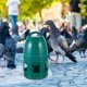 thumbnail image 4 of Comedero de agua de plástico para palomas, dispensador de agua portátil, accesorio para jaula de pájaros, 4 of 8