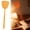 Orange Classic Fly Swatter, variant on DUOYOU Classic Fly Swatter Durable Manual Bug Swatter Long Handle for Home Kitchen Indoor Use Pink