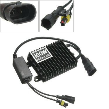 2X 12V Slim 100W Hid Ballast Replacement Xenon Light Ballast Quick Start Ultrathin