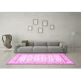 thumbnail image 3 of Ahgly Company Indoor Rectangle Persian Pink Traditional Area Rugs, 7' x 10', 3 of 4