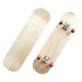 thumbnail image 5 of GARENDE Blank Skateboard Deck Kids DIY Skateboard Creativity Development Unpainted Blank 72cm With Wheel, 5 of 9