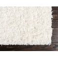 thumbnail image 6 of Rugs.com Solid Shag Collection Rug – 6 Ft Runner Snow White Shag Rug Perfect For Hallways, Entryways, 6 of 9