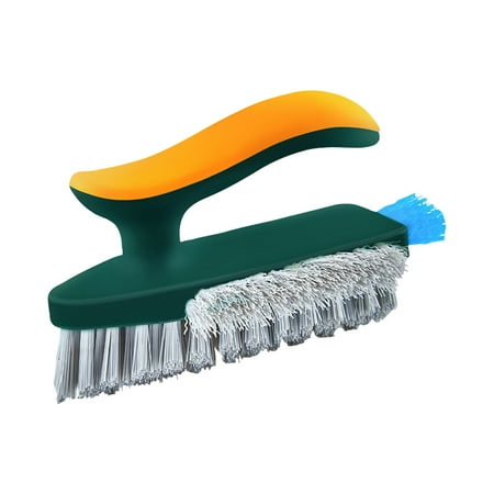 

Gaiseeis 4 In 1 Tub Tile Brush V-Shaped Floor Seam Cleaning Brush Corner Crevice Brush Tool Green