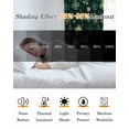 thumbnail image 5 of St. Patrick's Day Blackout Curtains for Bedroom Living Room Darkening Curtains 54 Inch Long Dark Green Lucky Shamrock Leaves Spring Short Curtain for Small Window Treatment Grommet Drapes 42"x54"x2, 5 of 9