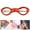 Orange, variant on Folding Scissors,1PCS Portable Travel Scissor,Glasses Shaped Mini Shear Telescopic Cutter,Anti Rust Stainless Steel Scissors for Fishing Sewing Home Office(Red)