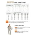 thumbnail image 6 of DOKOTOO Women's 2 Piece Outfits Plus Size Jogger Sets Half Zip Sweatshirt Matching Wide Leg Sweatpants Tracksuit, 6 of 10