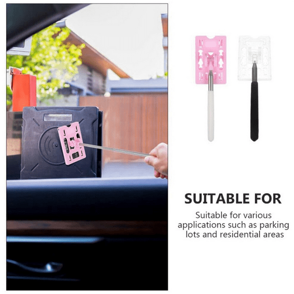 Security Kiosk Door Opening Parking Lever Extension Car Driving Artifact Telescopic Swipe Card Parking