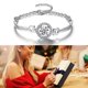 thumbnail image 1 of Pulsera elegante, pulsera de circonitas para mujer, exquisita pulsera de circonitas ajustable, pulsera para mujer, diseño exquisito, 1 of 10