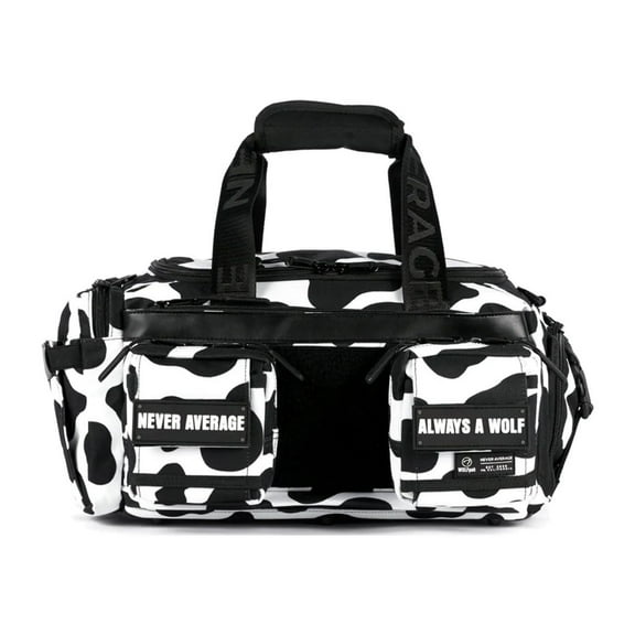 Wolfpak 20L Mini Duffle Bag Black White Cow