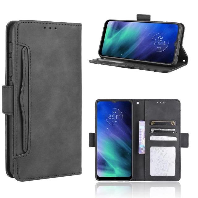 Funda Tipo Billetera GANGXUN para Motorola MOTO One Fusion – Tapa Flip con Tarjetero