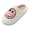 Flag, variant on Women's Men's Smile Face Slippers Comfy Warm Plush Slip-On House Slipper for Winter Indoor Soft Cushioned Non-slip Slippers Navy-Blue