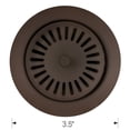thumbnail image 7 of Blanco 240338 Decorative Metal Disposal Flange, Concrete Gray, 7 of 7