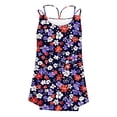 thumbnail image 5 of Cagogo Loose Pleated Tank Tops for Womens Under $10 Spaghetti Strap Sleeveless Floral Printed Scoop Neck Flowy Cami Blouses Summer Basic Workout Yoga Tees Clothes, 5 of 6