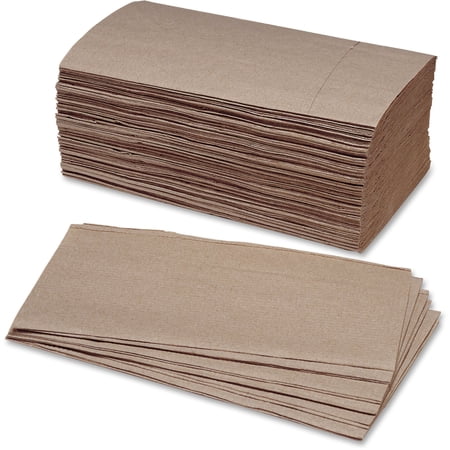 SKILCRAFT, NSN2627178, Single Fold Kraft Paper Towels, 4000 / Box, Kraft