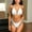 White, variant on Aloohaidyvio Swimwear Plus,Womens Sexy Solid Swimwear Two-Piece Slim Swimsuit Bikini Straped Swimsuits, Womens Swimwear