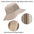 thumbnail image 2 of Women Floppy Sun Bucket Hats w/ Wide Brim Summer Beach UV Protection Foldable Gardening Hiking Cap by Solaris, 2 of 7