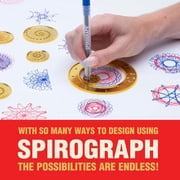 Spirograph Die-Cast Collectors Set – Special Edition, Arts and Crafts, Kids Toys, Art Supplies, Drawing Kit, Spiral Art, Design Sheet Included, Ages 8+