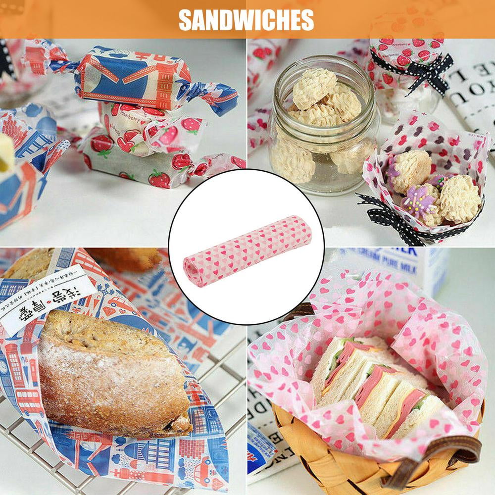 250Pcs Deli Wax Paper Sheets for Food Newspaper Theme wax paper sheets,  Basket Liners wrapping paper for Deli, Sandwich, Cheese, Picnic, Party