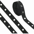 thumbnail image 6 of 10 Yards White Eyelet Tape Grommet Tape 1 inch Wide Grommet Trim Fabric Twill Eyelet Trim with Grommets, 6 of 9