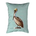 thumbnail image 1 of Betsy Drake  11 x 14 in. Pelican Teal Small No-Cord Pillow, 1 of 1