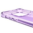 thumbnail image 3 of ITSKINS SPECTRUM-R CASE FOR IPHONE 13 PRO (6.1") - 100% RECYCLED MATERIALS - CLEAR SERIES - LIGHT PURPLE, 3 of 11