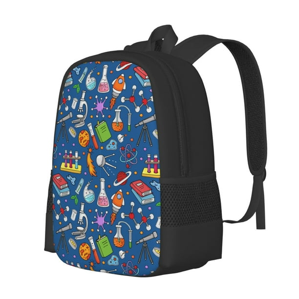 Disketp Different Chemical Things Mochila Minimalista de Gran Capacidad, Mochila de Viaje para Escuela, Trabajo o Uso Diario