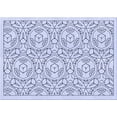thumbnail image 1 of Ahgly Company Indoor Rectangle Patterned Lavender Blue Area Rugs, 8' x 10', 1 of 6