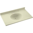 thumbnail image 3 of Swan Ellipse Solid Surface 61'' Single Bathroom Vanity Top, 3 of 7