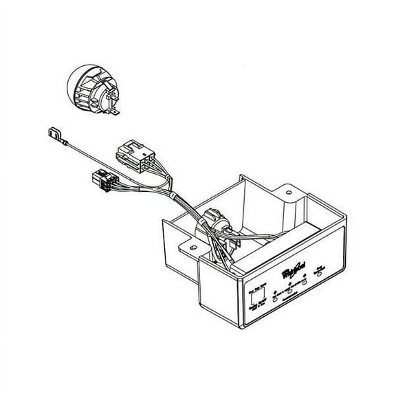 WHIRLPOOL W11496886 FREEZER CONTROL BOX (GENUINE OEM PART)