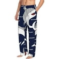 thumbnail image 2 of Balery Angry Shark print Men's Pajama Pants,Ultra Lightweight Pjs,Lounge Pant-X-Large, 2 of 9