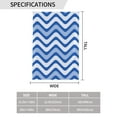 thumbnail image 6 of ZNDUO Blue Wavy Lines Pattern Garden Flag, 12.5"x18" Double Sided Polyester Flag for Garden Farmhouse Patio Home Decor, 6 of 8