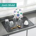 thumbnail image 6 of Microfiber Dish Drying Mat Super Absorbent Dish Drying Rack Pads Kitchen Counter Mat,11.8" x 15.7", 6 of 6
