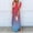 Red, variant on SuoKom Wedding Guest Dresses Women's Dresses Summer Dress Casual Rounk Neck Short Sleeve With Pocketss Floral Print Long Dress Womens Maxi Dresses On Clearance