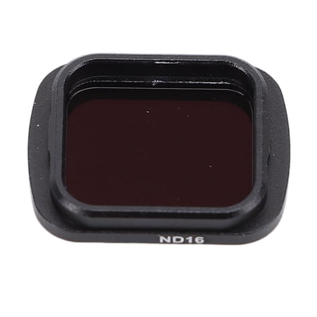 M Buder ND16 Lens Filter for Flip Drone HD Coating Resist Scatter Light Prevent Overexposure Aluminium Alloy Optical Glass Direct Buckle Installation Drone Camera Accessory with Storage Case