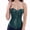 Dark Green, variant on Corset Cosplay Steampunk Leather Bustiers Ladies Black XS