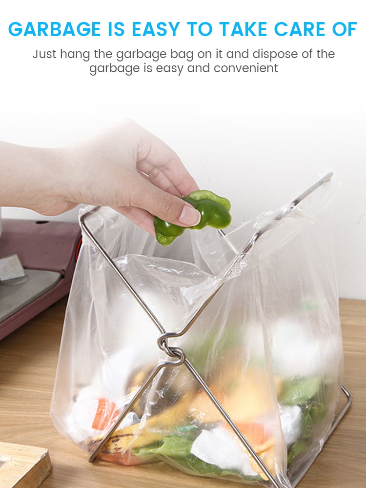 Garbage Bag Dispenser for Kitchen Bathroom Wall Mounted Grocery Bag Holder  1PC | eBay