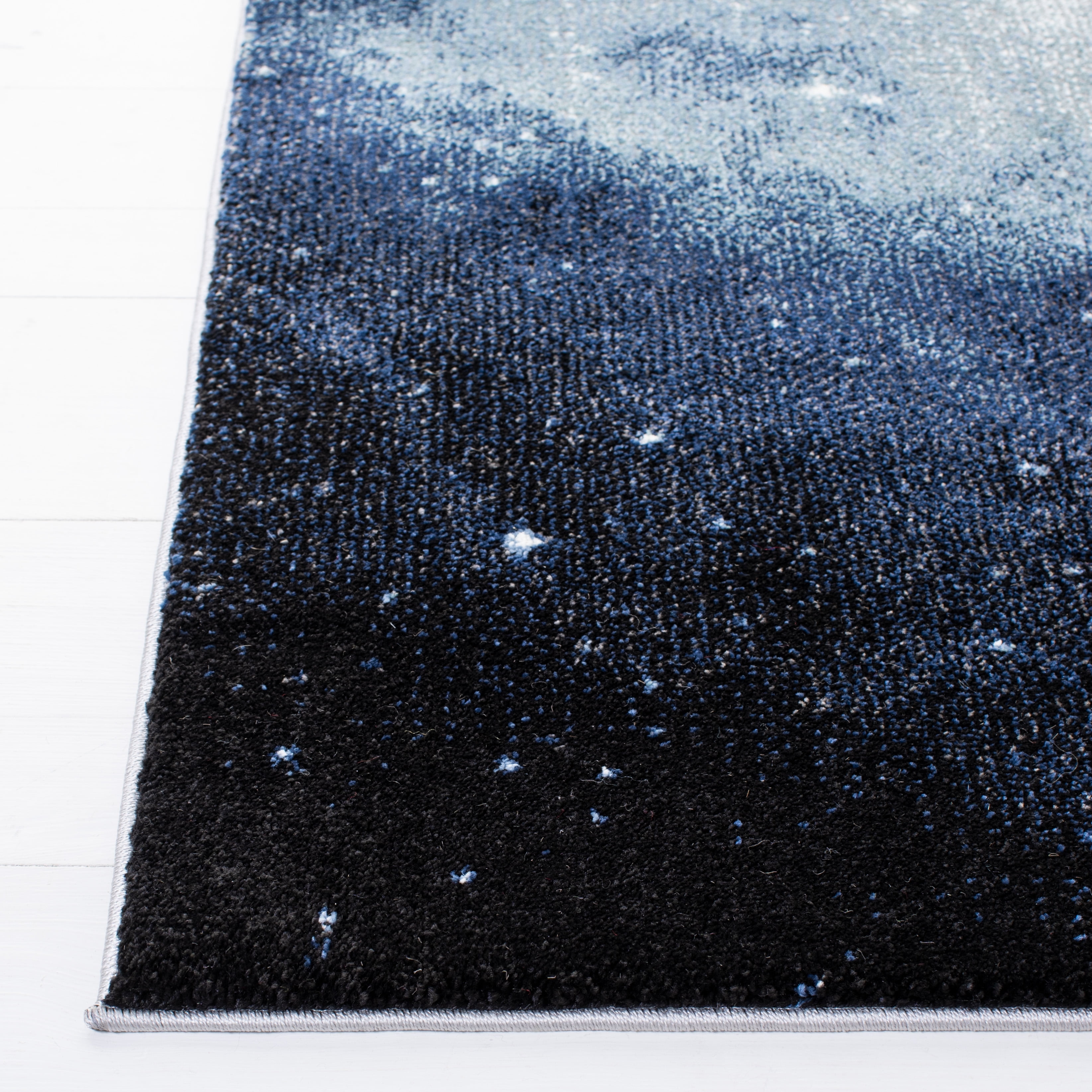 Safavieh Galaxy Kalden Geometric Area Rug, Blue/Ivory, 9' x 12'