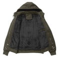 thumbnail image 5 of Men's Fit Relaxed Work Coat Fleece Lined Waterproof Workwear Winter Hooded Jacket with Multiple Pockets, 5 of 8