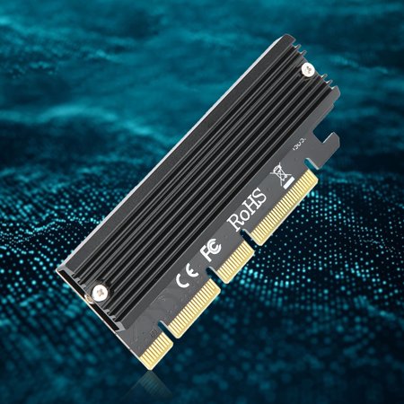SSD PCIe Adapter, NVMe M.2 M Key Solid State Drive To PCI Express X16 ...