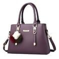 thumbnail image 5 of Fashion Purses and Handbags for Women Elegant Crossbody bag Ladies Top Handle Satchel Shoulder Bags Small Totes Bag Purple, 5 of 5