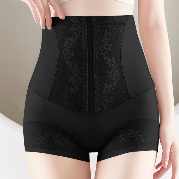 Pantalones moldeadores de cintura alta para mujer, ajustados, ajustados, con realce de cadera, de nailon
