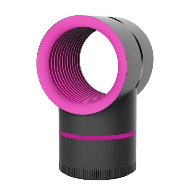Lámpara ultravioleta para matar mosquitos, luz recargable por USB para matar mosquitos, bombillas eléctricas para matar moscas circundantes para el hogar, patio al aire libre