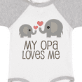 thumbnail image 4 of Inktastic My Opa Grandpa Loves Me Boys or Girls Baby Bodysuit, 4 of 5