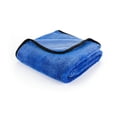 thumbnail image 2 of The Rag Company - Slim Dryer Towel - Ultra-Absorbent Microfiber Car Drying Towel,  25in x 35in,  Royal Blue, 2 of 4