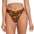 thumbnail image 1 of Fotbe Quirky Corn Pumpkin Tanga Sin Costuras para Mujer con Estampado – Panties Invisibles, Transpirables y Cómodos para Uso Diario-X-Small, 1 of 6